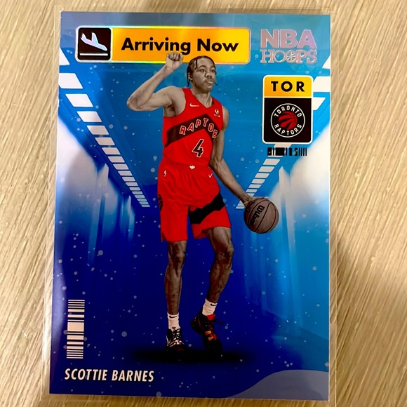 Scottie Barnes 2021 2022 RC Panini arriving now NBA hoops Toronto Raptors. - Picture 1 of 2